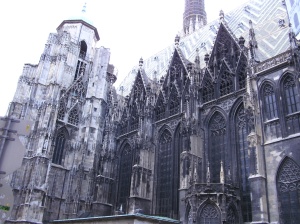 The staggeringly huge St. Stephen's Cathedral in central Vienna... recognise it from somewhere..?
